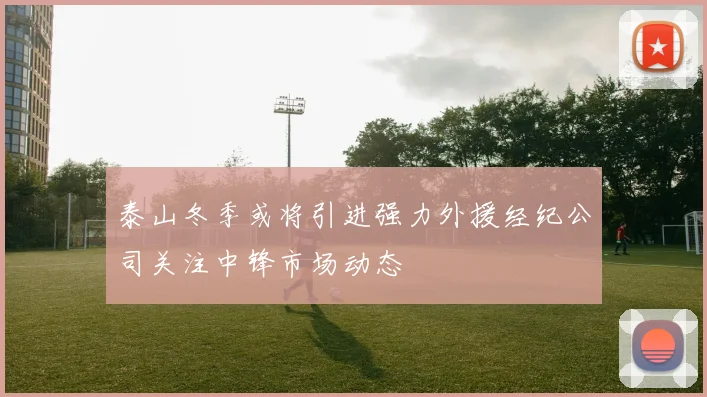 泰山冬季或将引进强力外援经纪公司关注中锋市场动态